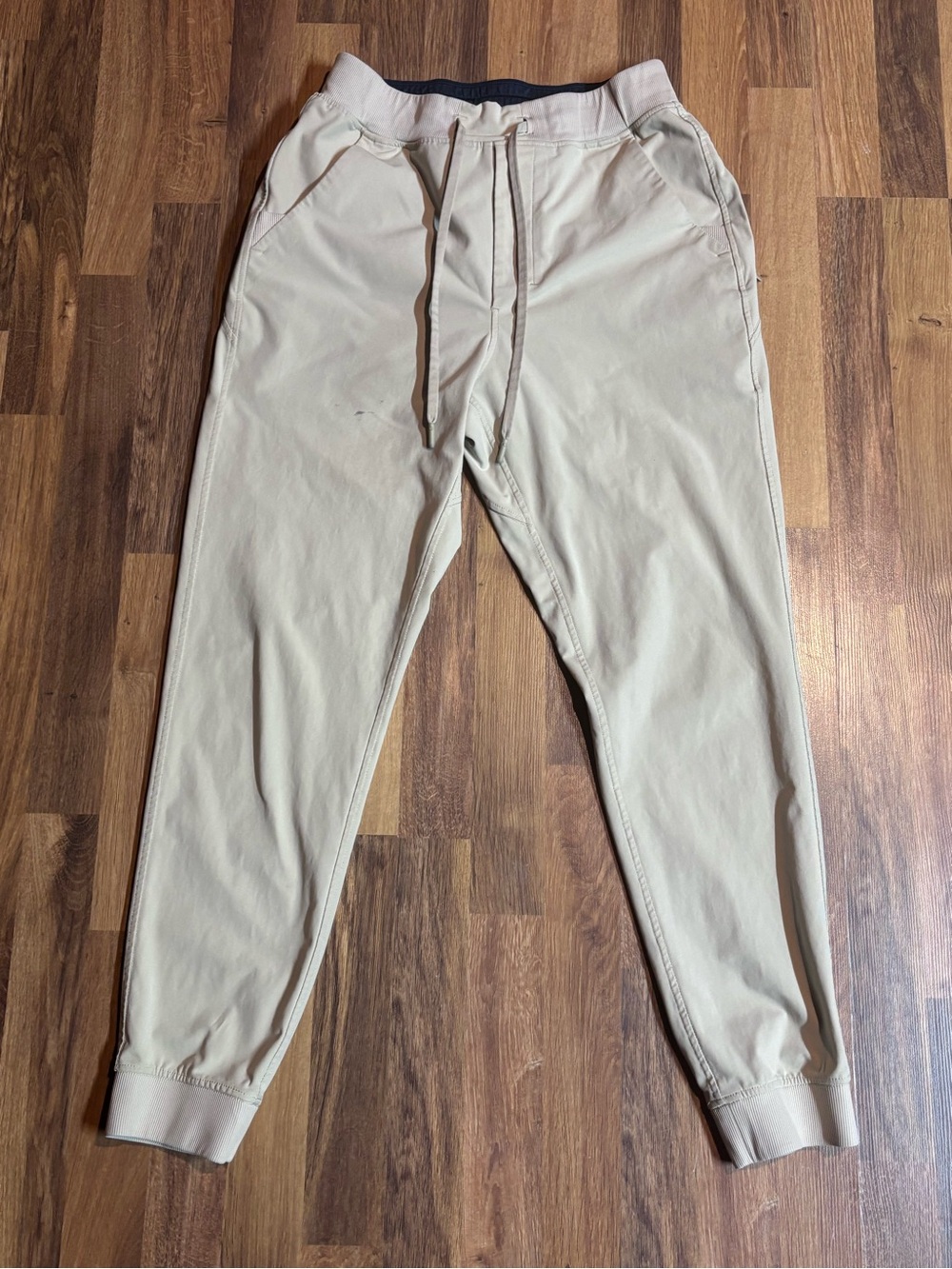 Birddogs Boomstick Joggers Mens Large Khaki Performance Stretch Drawstring
